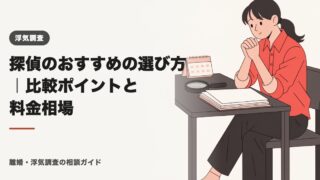 探偵のおすすめの選び方|比較ポイントと料金相場【2026年】